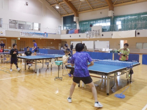 障害者アスリートマルチサポート事業 卓球競技練習会