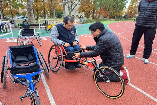 障害者アスリートマルチサポート事業 陸上競技練習会