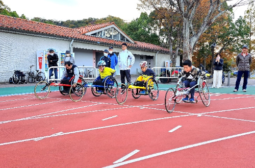障害者アスリートマルチサポート事業 陸上競技練習会