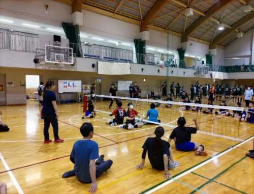 バレーボール競技交流事業