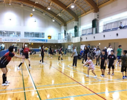 バレーボール競技交流事業