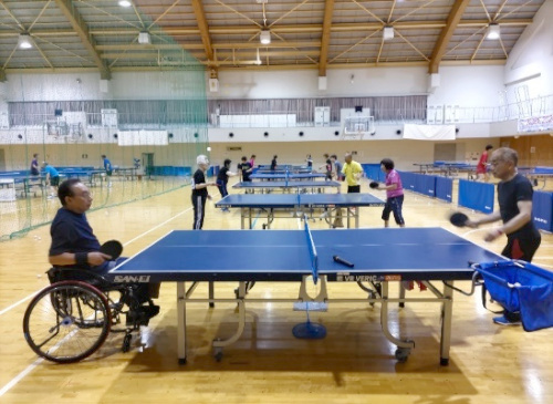 障害者アスリートマルチサポート事業 卓球競技練習会