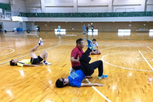 障害者アスリートマルチサポート事業 陸上競技練習会