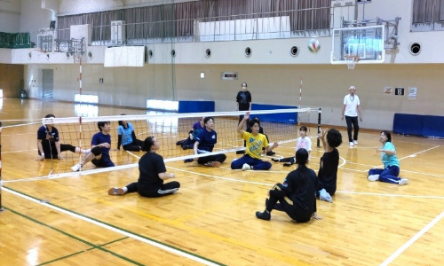 パラバレーボール競技交流事業