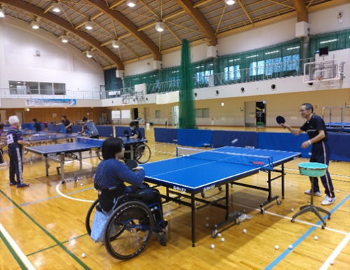 障害者アスリートマルチサポート事業 卓球競技練習会