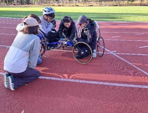 障害者アスリートマルチサポート事業 陸上競技練習会