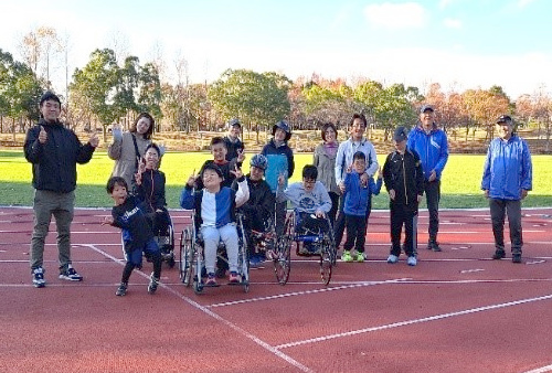 障害者アスリートマルチサポート事業 陸上競技練習会