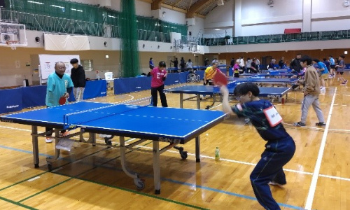 障害者アスリートマルチサポート事業 卓球競技練習会